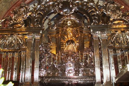 Gnadenaltar in der Basilika Mariazell